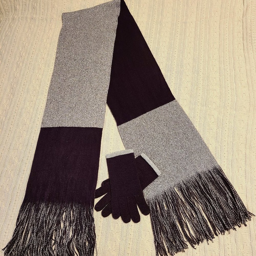 Scarf and Glove Set NWOT